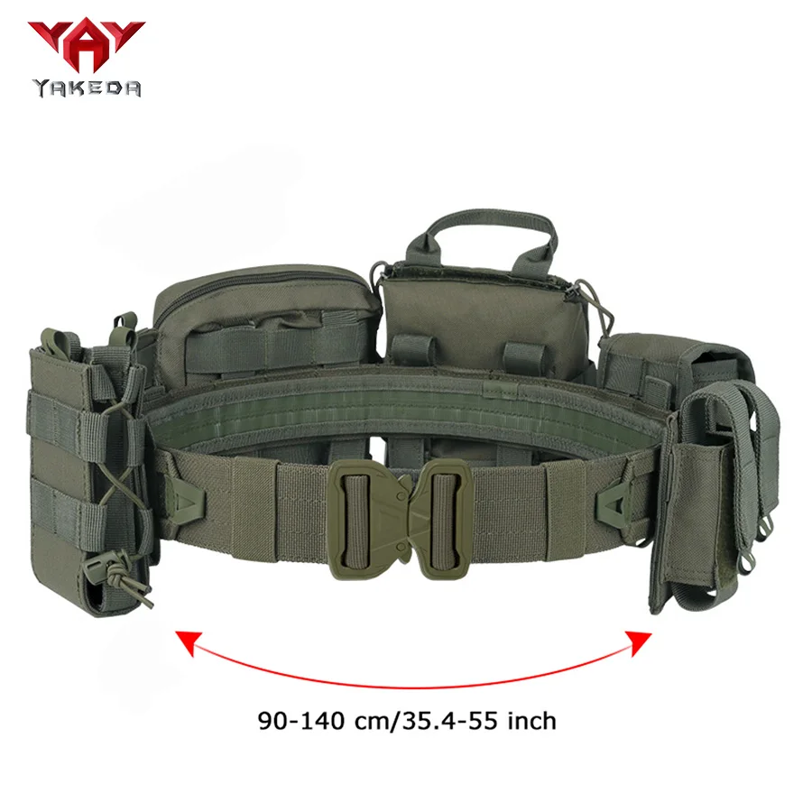 2024 novo ao ar livre 3-5l camuflagem molle 600d náilon despejo gota bolsa reciclar pacote de cintura sacos acessórios saco malotes