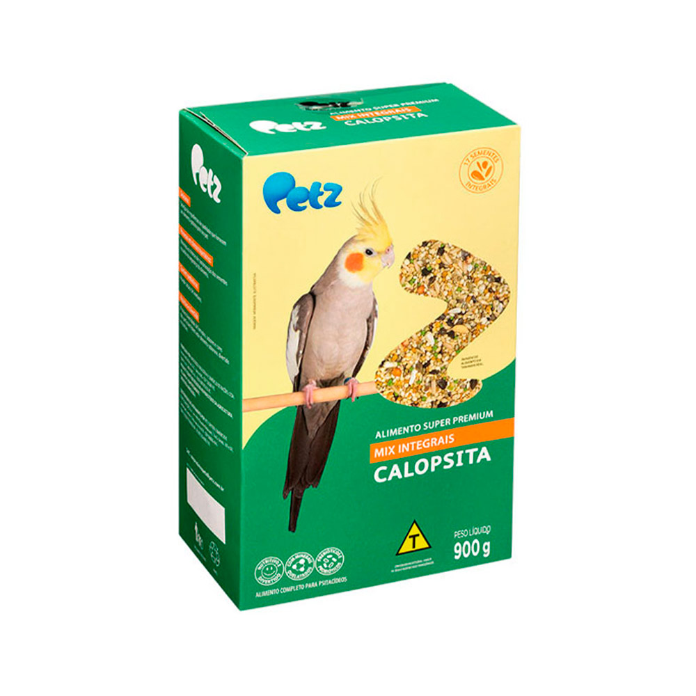 Alimento Pássaro Petz Mix Integrais para Calopsita - 900 g