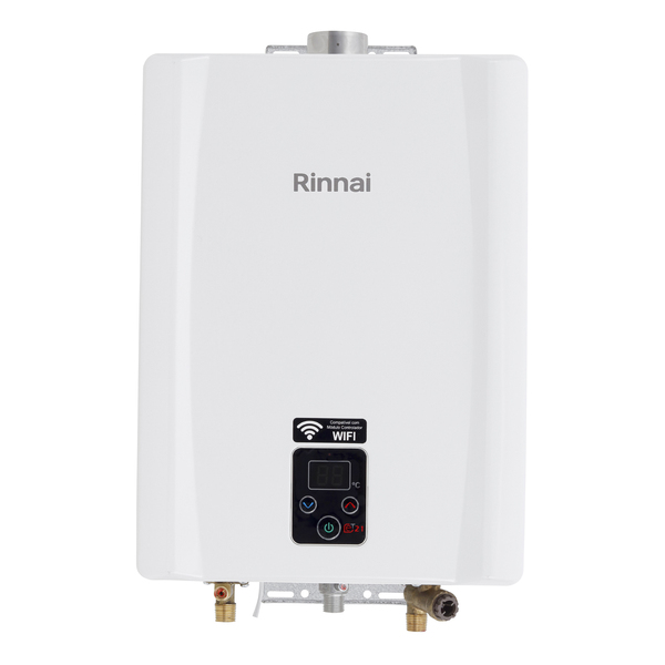 Aquecedor de Água a Gás Rinnai 21L/min GLP Branco Digital REUE211 FEH