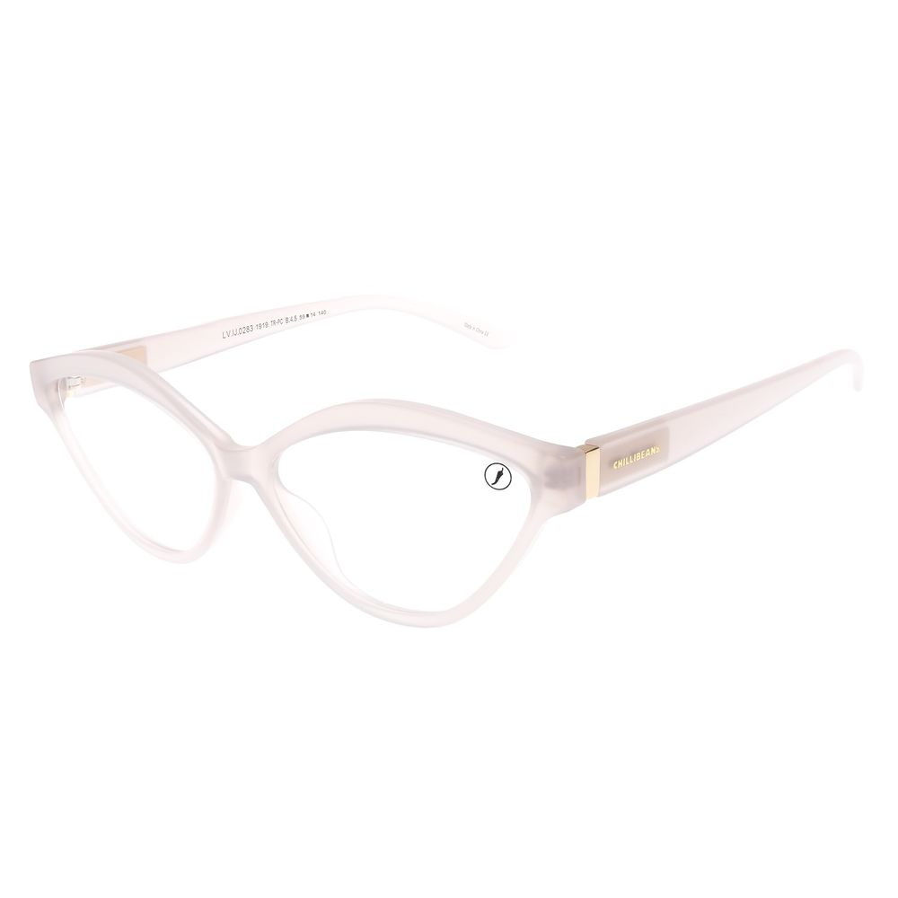 Armação Para Óculos de Grau Feminino Chilli Beans Gatinho Branco - LV.IJ.0283.1919 M