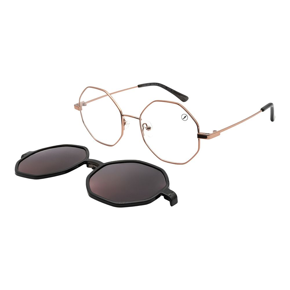 Armação Para Óculos de Grau Feminino Chilli Beans Multi Polarizado Marrom - LV.MU.1477.2002 M