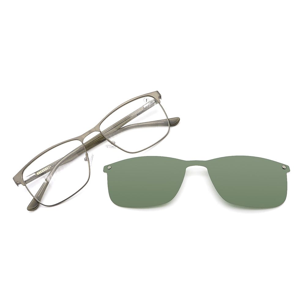 Armação Para Óculos de Grau Masculino Chilli Beans Multi Polarizado Quadrado Verde - OC.MT.4277.1522