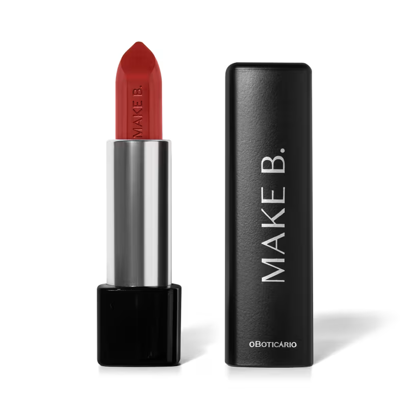 Batom Vinho True Plum Make B. Easy Mate 3,9g
