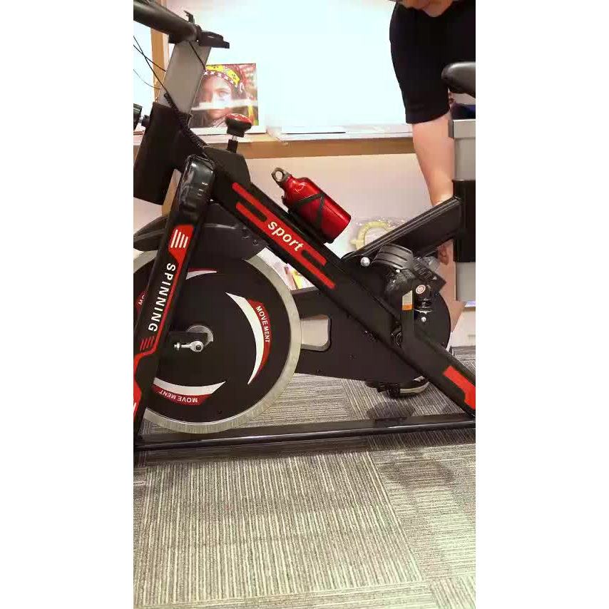 Bicicleta Ergométrica Spinning Bike Mecanica Profissional 150kg com Sensor Cardíaco Academia V3
