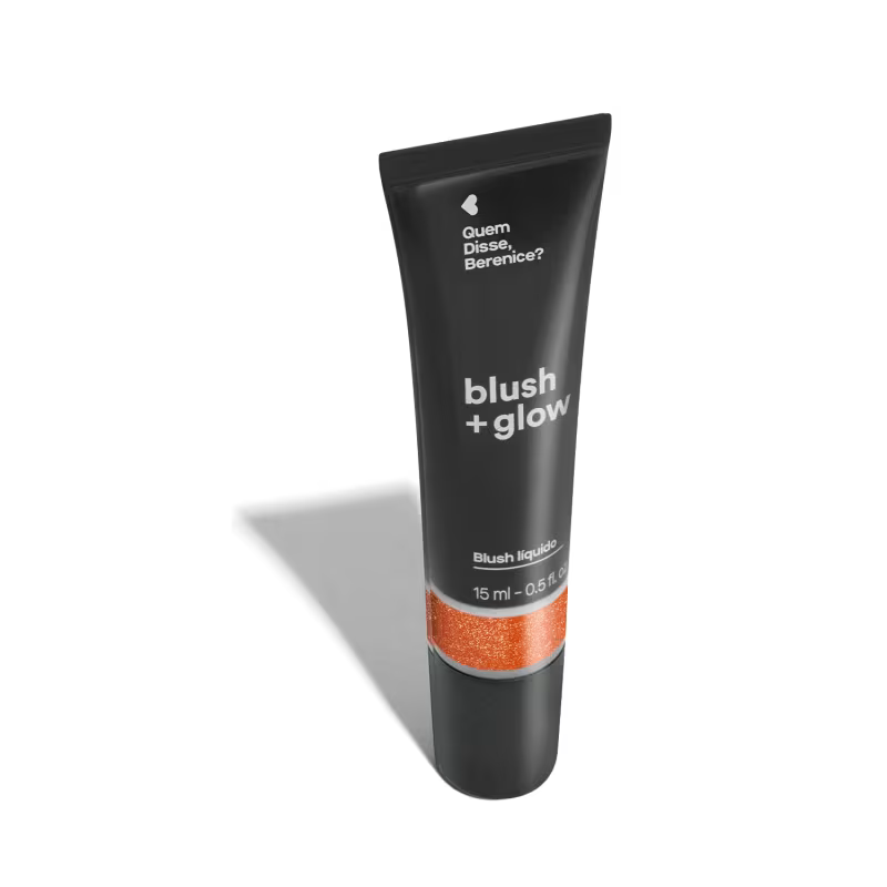 Blush Líquido +Glow Cobre Cobretin  Quem Disse, Berenice? 15ml