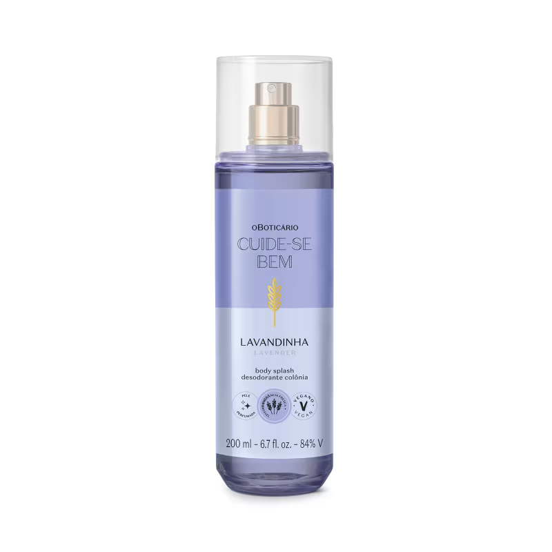 Body Splash Desodorante Colônia Cuide-se Bem Lavandinha 200ml