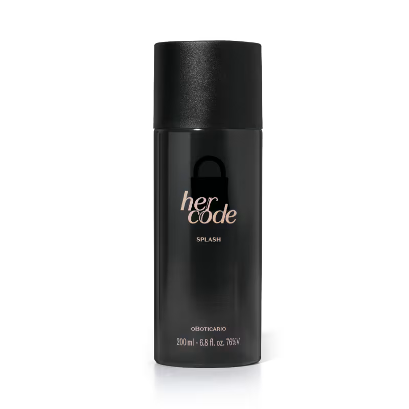 Body Splash Desodorante Colônia Her Code 200ml