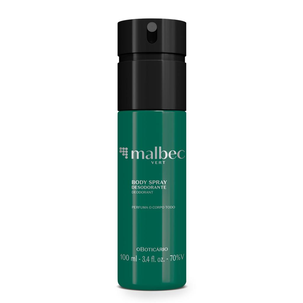 Body Spray Desodorante Malbec Vert 100ml