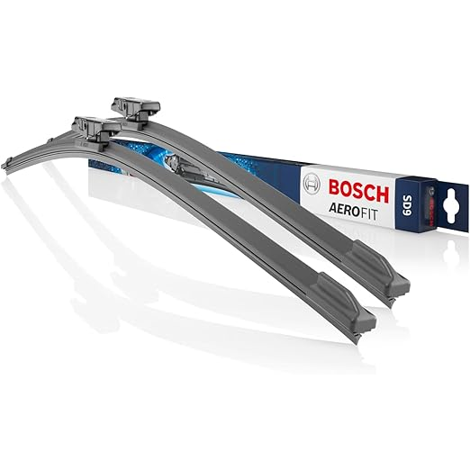 Bosch Jogo de Palhetas Dianteiras Aerofit SD9 para Limpadores de Para-brisa (Up 2014_>) com Tratamento de Grafite, 24" 600 mm e 16" 400 mm, Par