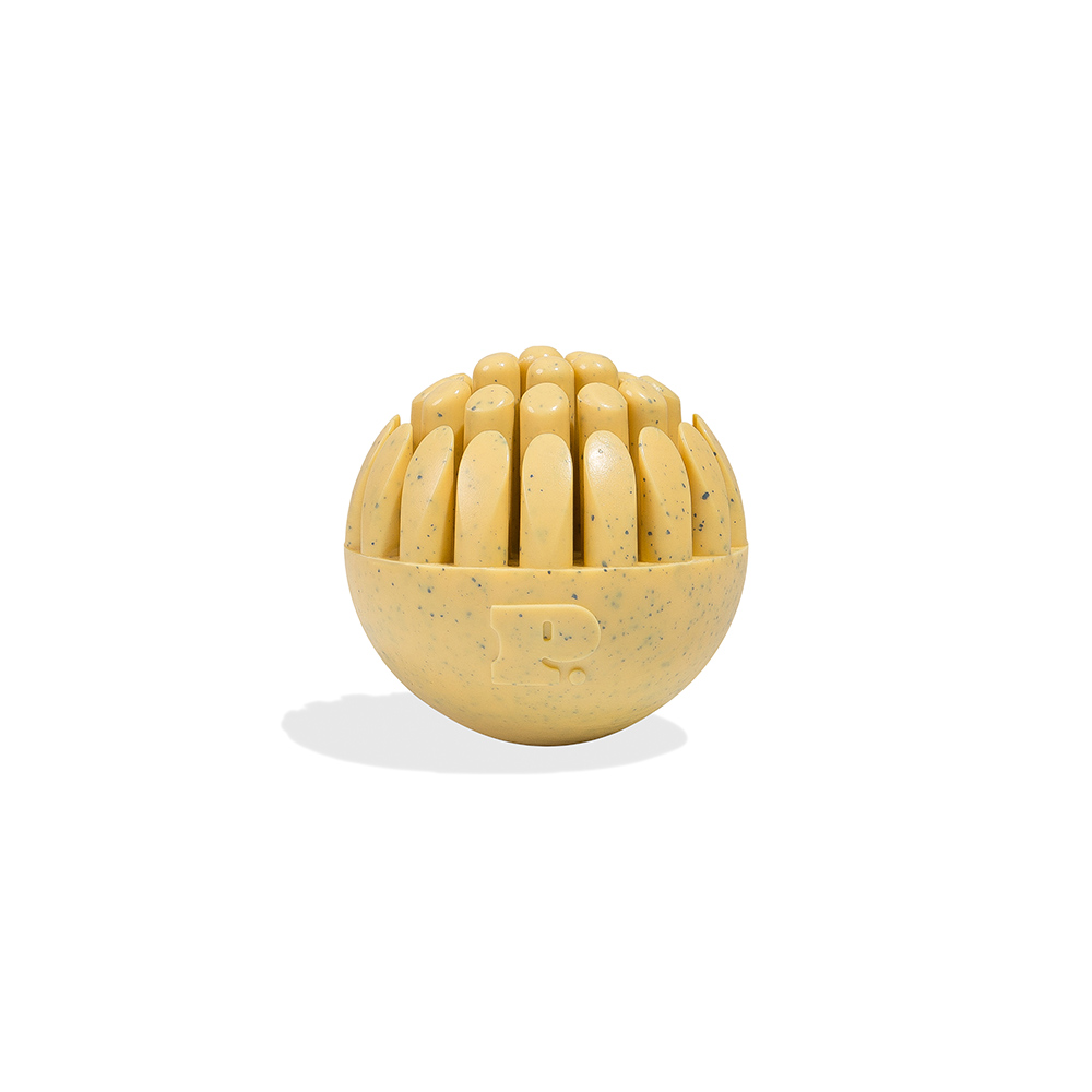 Brinquedo Petz Bolinha Dedos Amarelo para Cães