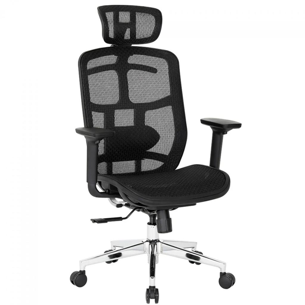 Cadeira De Escritório DT3 Diana V2, Ajustável, Ergonômica, 3D, Mesh, Preta, 11726-7