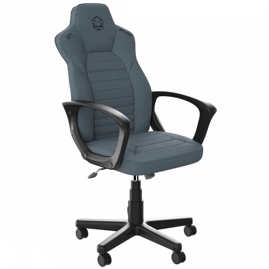 Cadeira Gamer PCYES STI Comfort, Tecido, Indigo Blue, PCSTI-ID