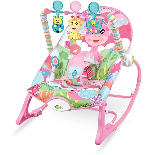 Cadeira de Descanso Balanço Funtime 18kgs Unicórnio Maxibaby