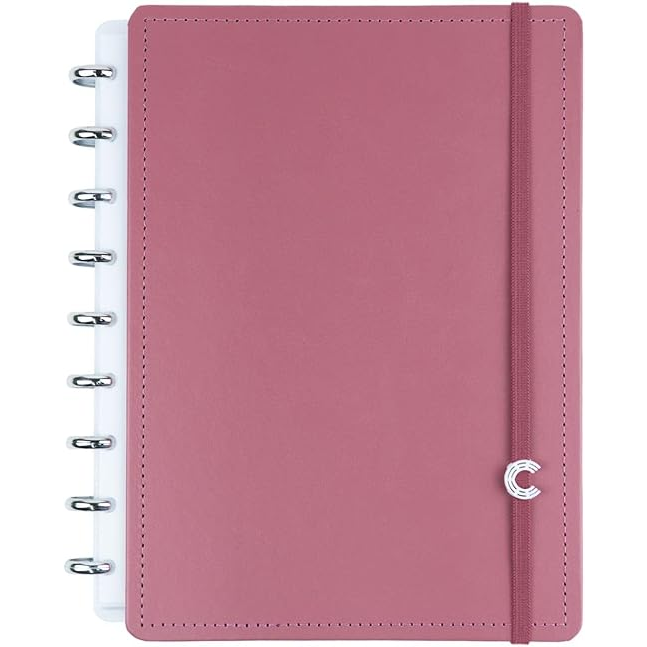 Caderno Inteligente, Médio, 255 X 190 mm, Guava, 80 folhas, Caderno Inteligente
