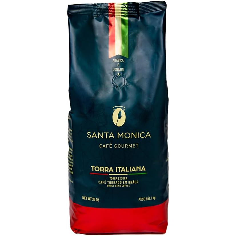 Café Santa Mônica Torra Italiana em Grãos 1kg