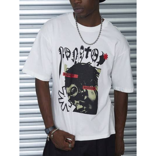 Camiseta Confort Estampada Masculina