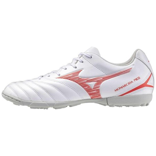 Chuteira Society Masculina Mizuno Monarcida Neo III Select AS - Branco