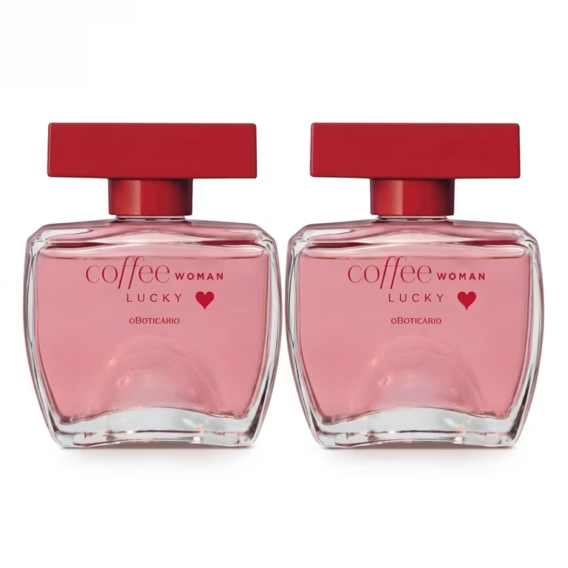 Combo Coffee Woman Lucky: Desodorante Colônia 2x100ml