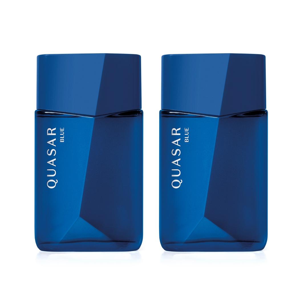 Combo Desodorante Colônia Quasar Blue 100ml (2 itens)