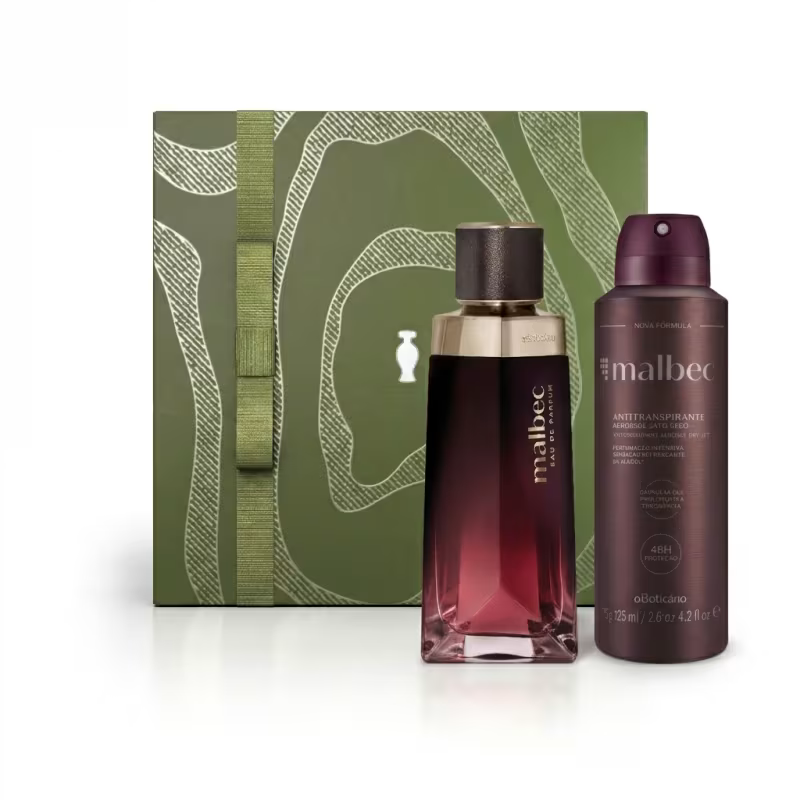 Combo Malbec: Eau De Parfum + Desodorante Antitranspirante (2 itens)
