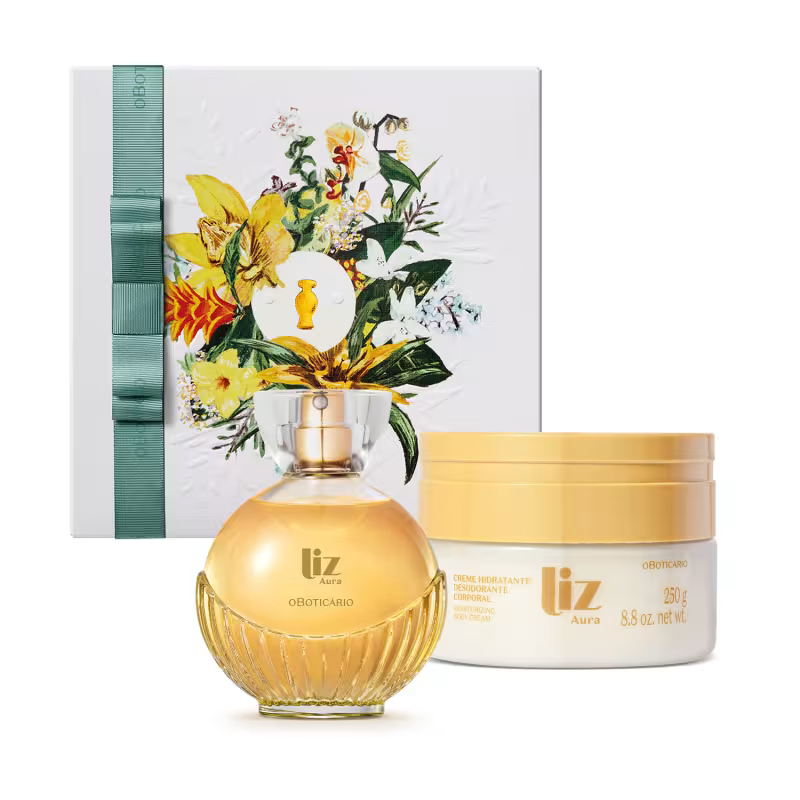 Combo Presente Dia Das Mães Novo Liz : Desodorante Colônia 100ml + Creme Corporal 250g