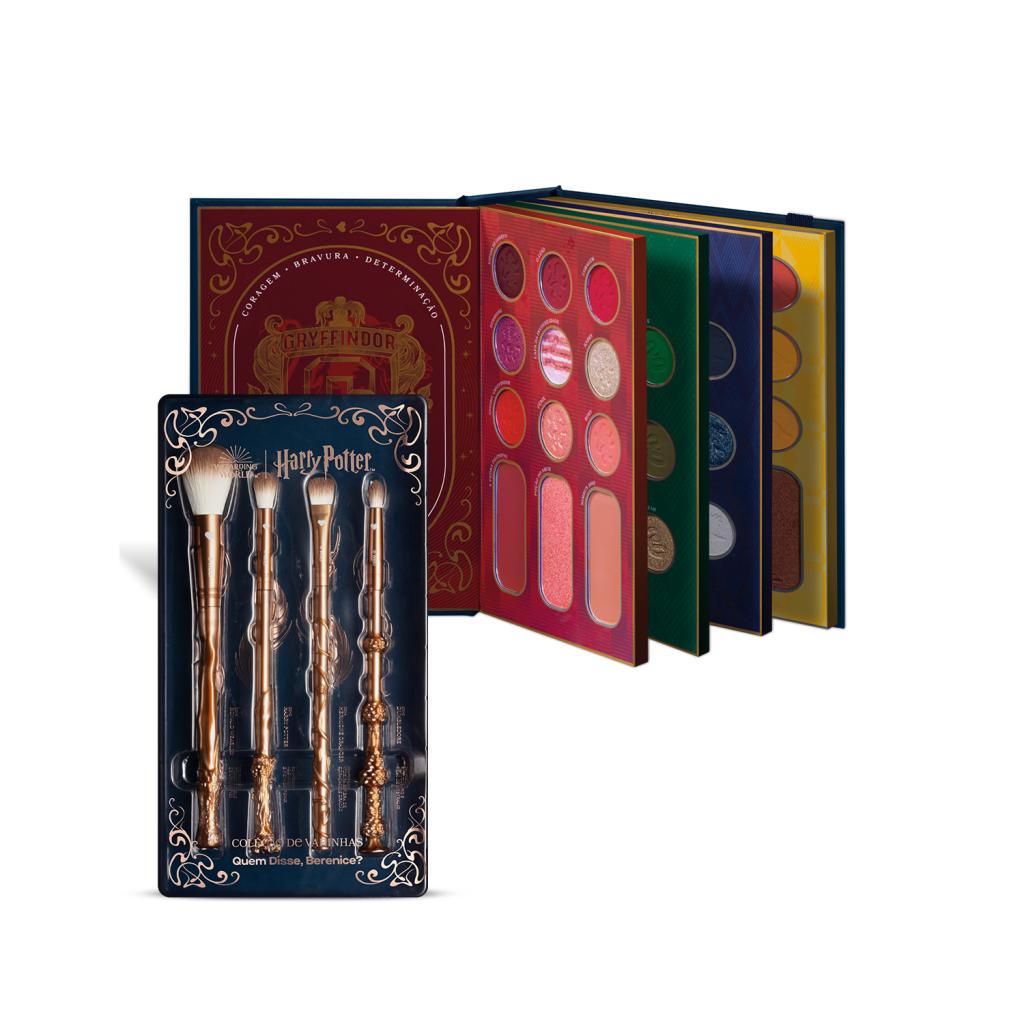 Combo Quem Disse, Berenice? Harry Potter: Paleta Multifuncional 54g + Kit Pincéis