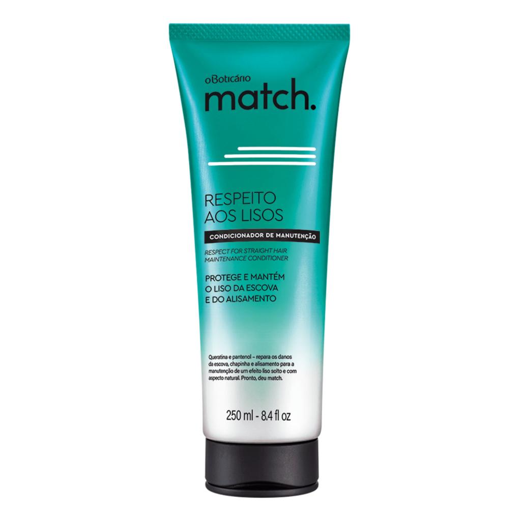 Condicionador Match Respeito aos Lisos, 250ml