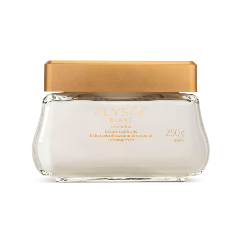 Creme Acetinado Hidratante Desodorante Elysée Blanc 250g