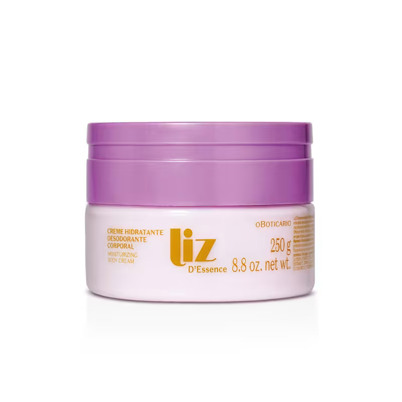 Creme Hidratante Desodorante Corporal Liz D’essence 250g