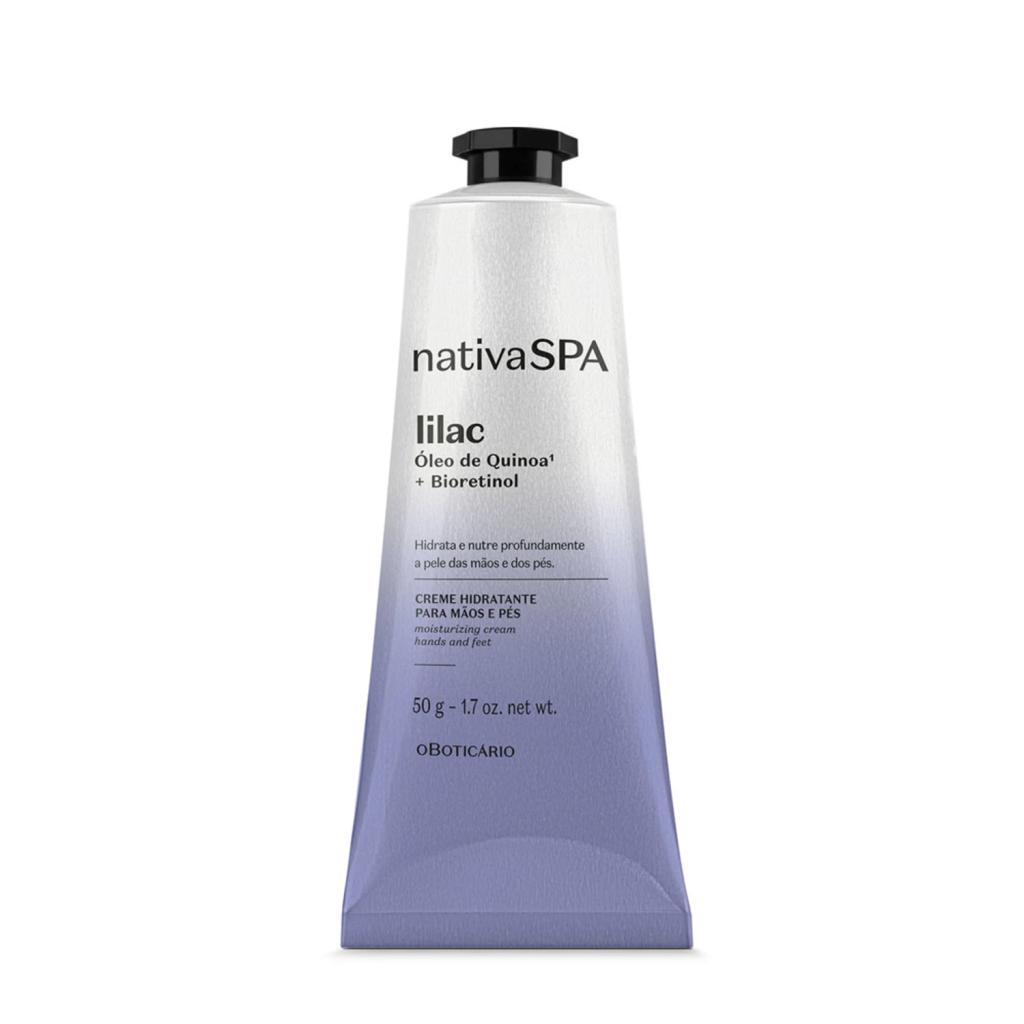 Creme Hidratante Para Mãos e Pés Nativa Spa Lilac 50g