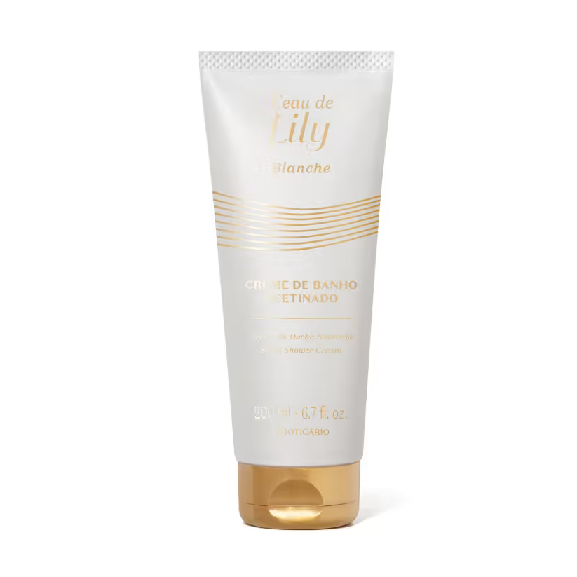 Creme de banho Acetinado Corporal L’eau de Lily Blanche 200ml