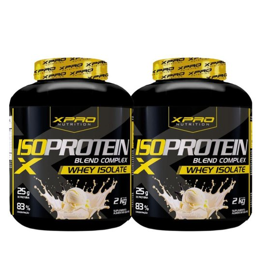 Kit 2x Whey Protein Blend Complex Iso  2Kg - XPRO