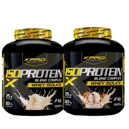 Kit 2x Whey Protein Blend Complex Iso  2Kg - XPRO