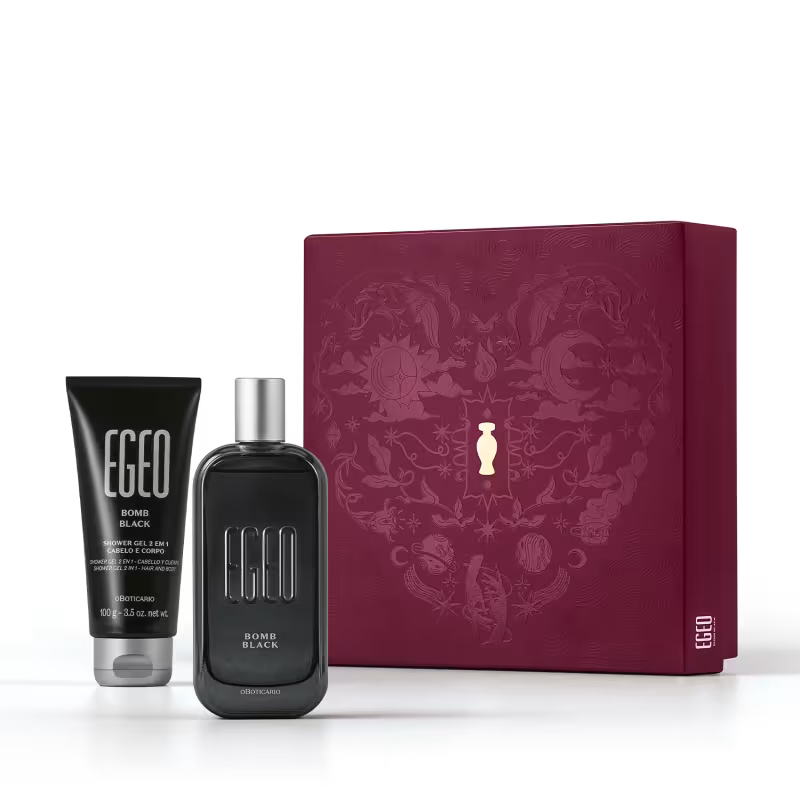 Kit Presente Dia Dos Namorados Egeo Bomb Black (2 itens)