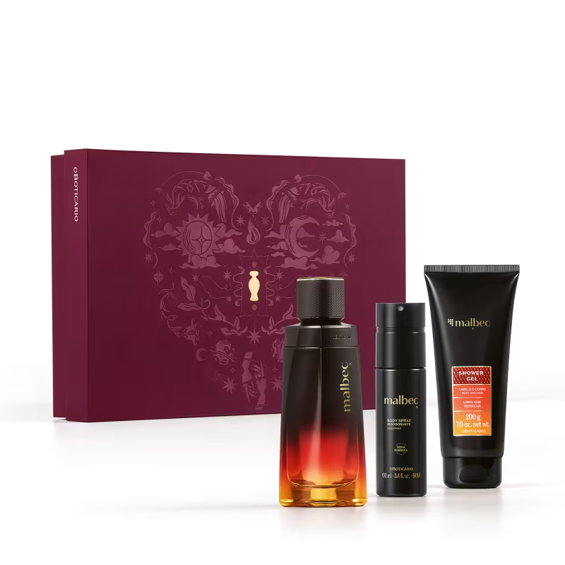 Kit Presente Dia dos Namorados Malbec X (3 itens)