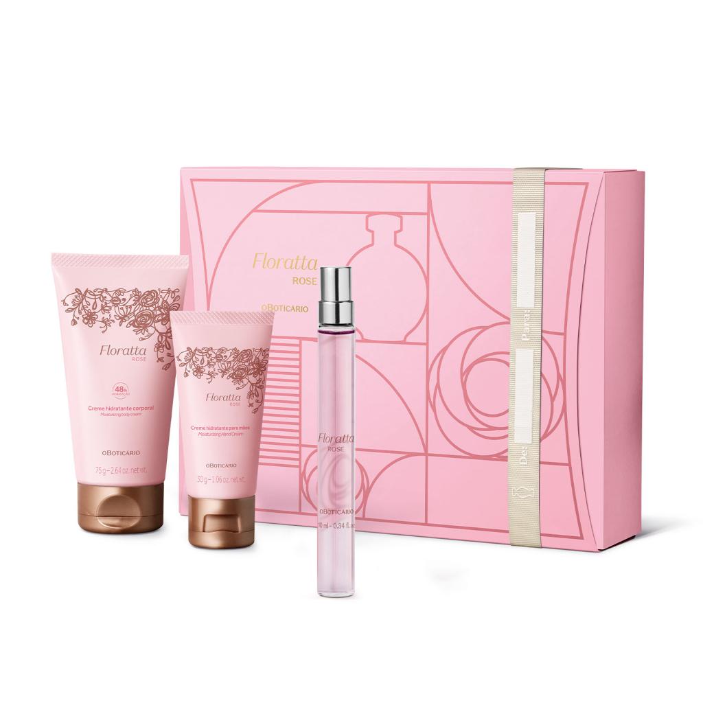 Kit Presente Floratta Rose (3 itens)