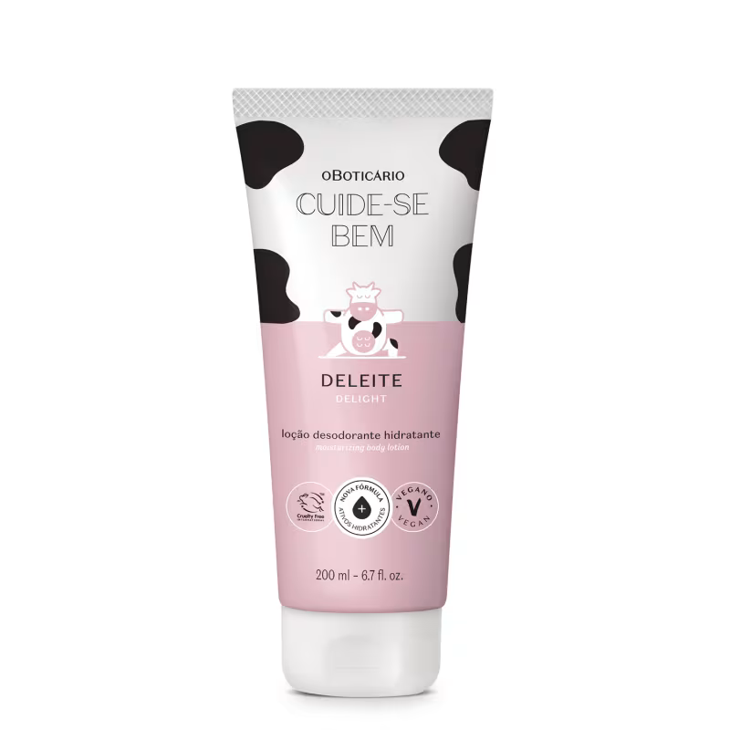 Loção Hidratante Desodorante Cuide-se Bem Deleite 200ml