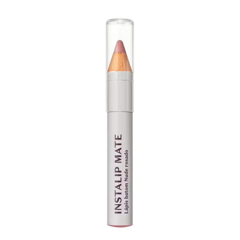 Lápis Batom Instalip Mate Nude Rosado Intense 1,2g