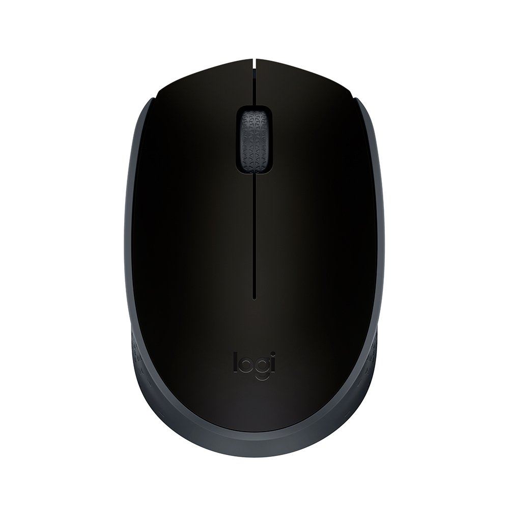Mouse sem fio Logitech M170 com Design Ambidestro Compacto, Conexão USB e Pilha Inclusa, Preto - 910-004940