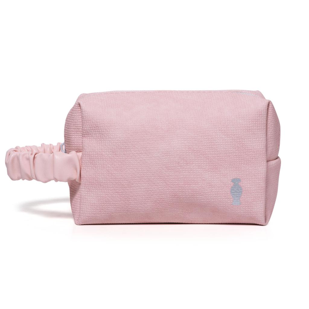 Nécessaire Rosa Com Alça Franzida O Boticário