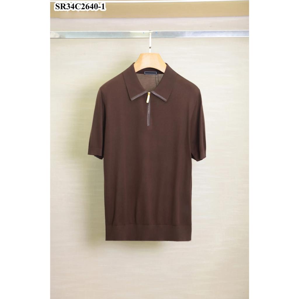 Novo negócio masculino casual manga curta osso flor cor sólida camisa polo moda respirável confortável verão versátil topo