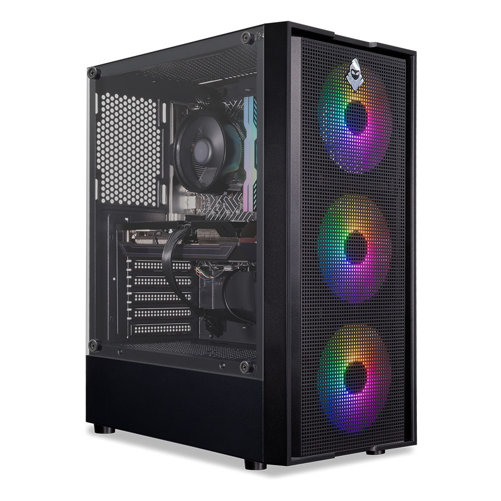 PC Gamer Mancer Herse, AMD Ryzen 5 4500, Radeon RX 580 8GB, 16GB DDR4, SSD 480GB