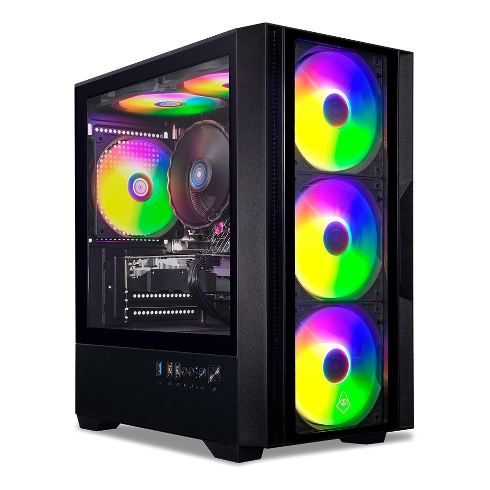 PC Gamer Pichau Helheim, Intel i5-12400F, GeForce RTX 5050 8GB, 16GB DDR4, SSD M.2 480GB