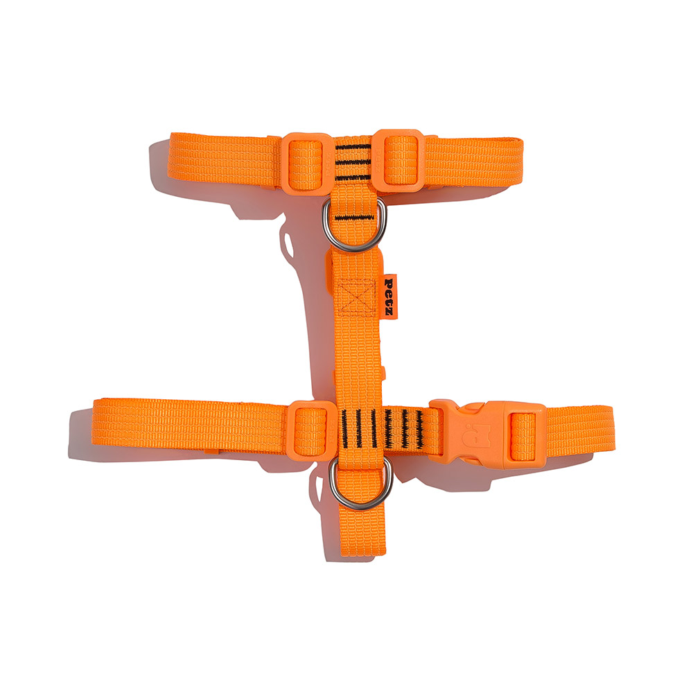 Peitoral Petz Flúor Orange para Cães