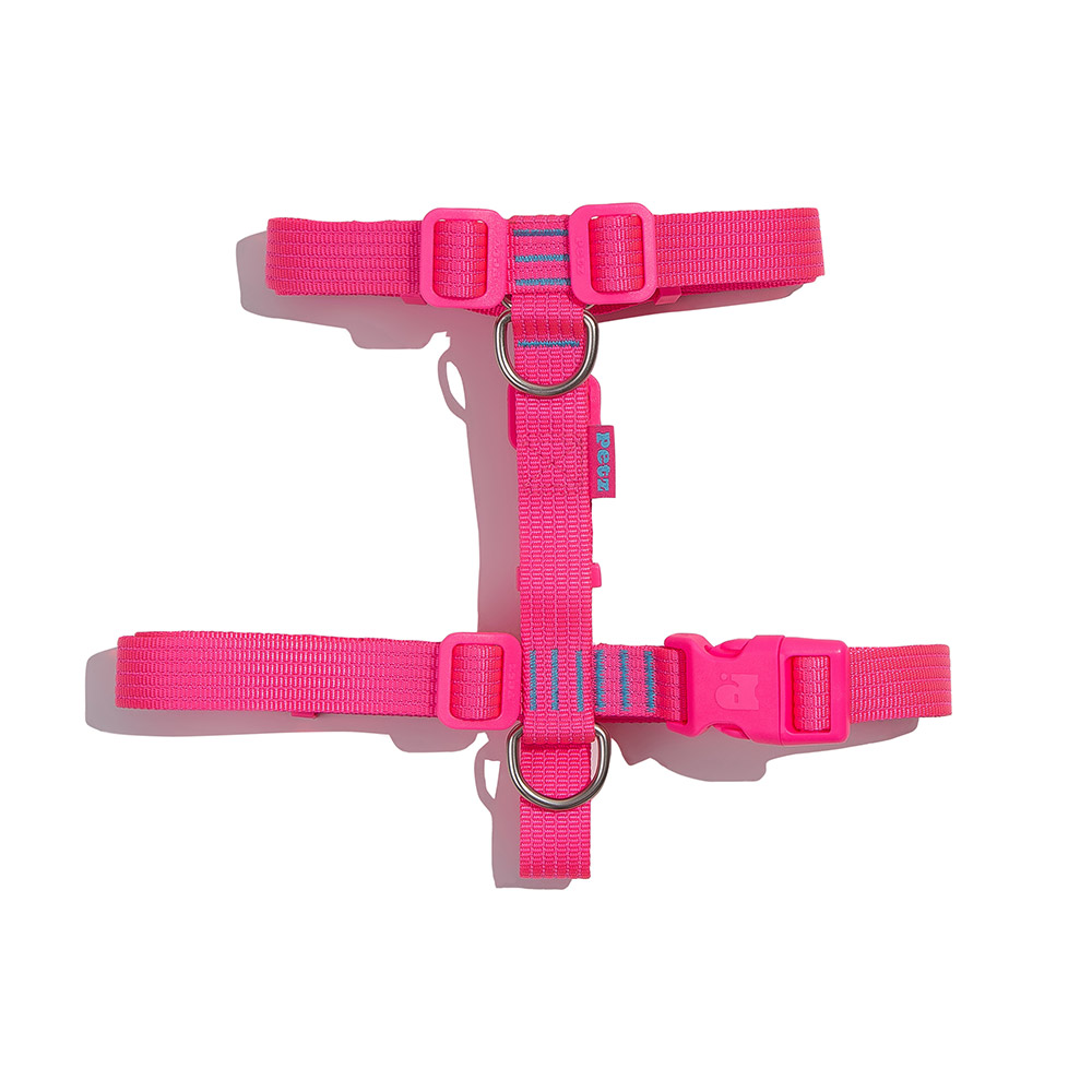 Peitoral Petz Flúor Pink para Cães - PP
