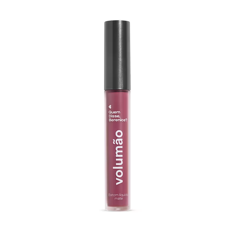 Quem Disse, Berenice? Volumão Roxo Ameixali
            
                 - Batom Líquido 4ml