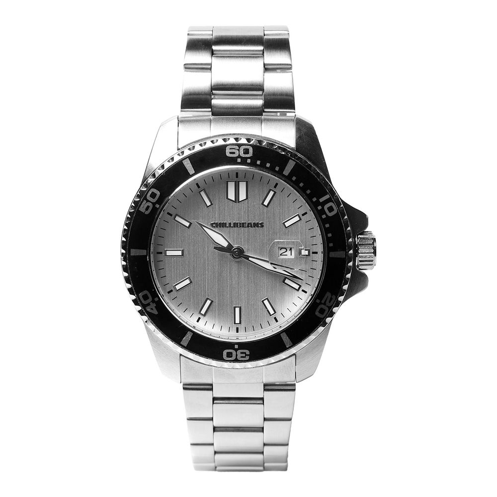 Relógio Analógico Masculino Chilli Beans Metal Prata - RE.MT.1792.0707 M