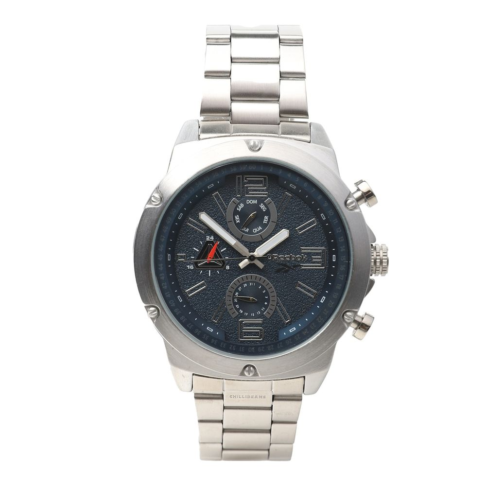 Relógio Analógico Masculino Reebok Casual Prata - RE.MT.1717.0707 M