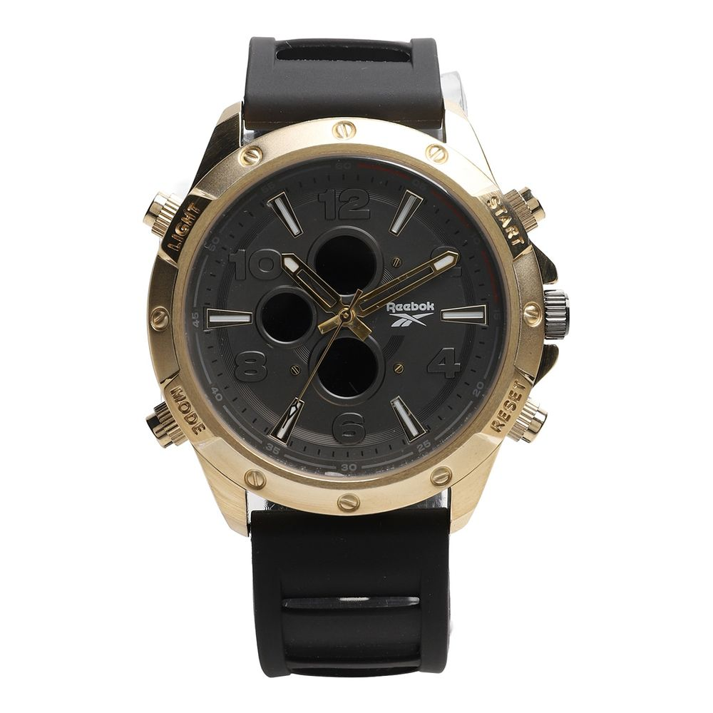 Relógio Analógico Masculino Reebok Esportivo Dourado - RE.ES.0308.2101M