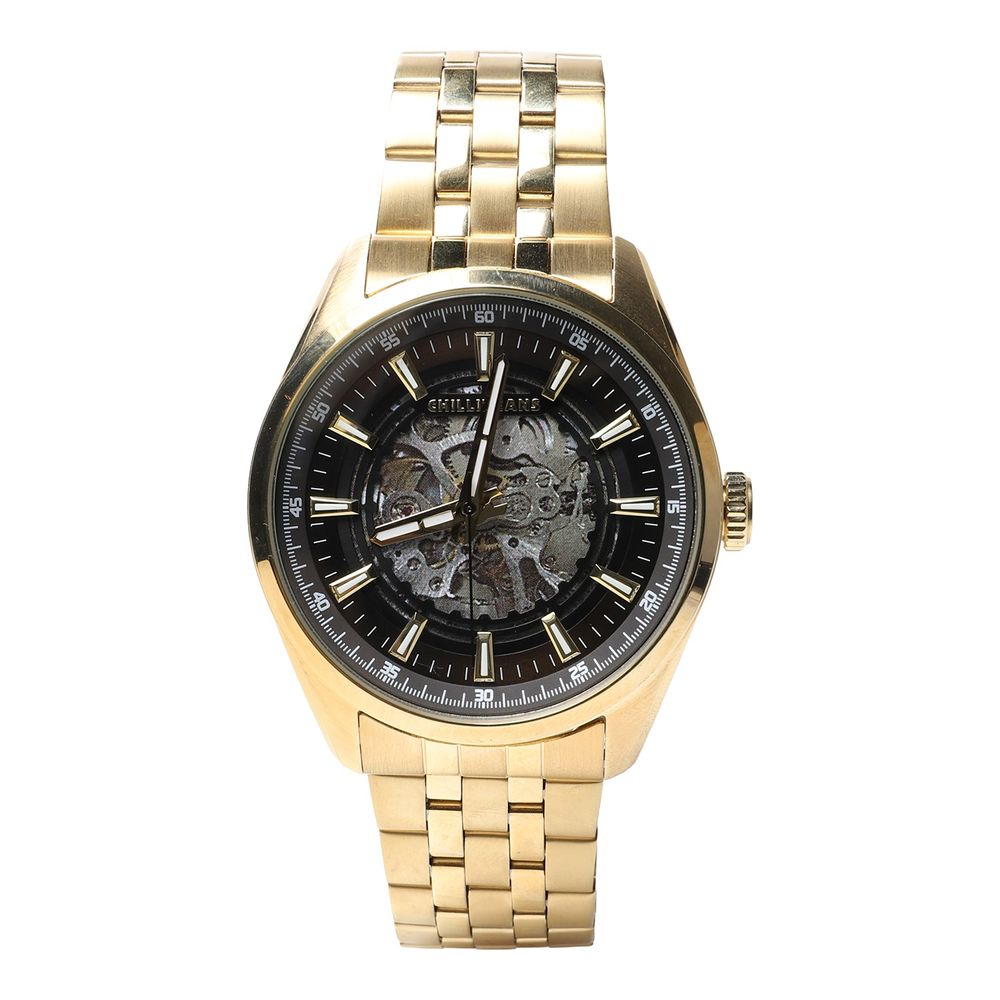 Relógio Automático Masculino Chilli Beans Metal Dourado - RE.MT.1725.2121